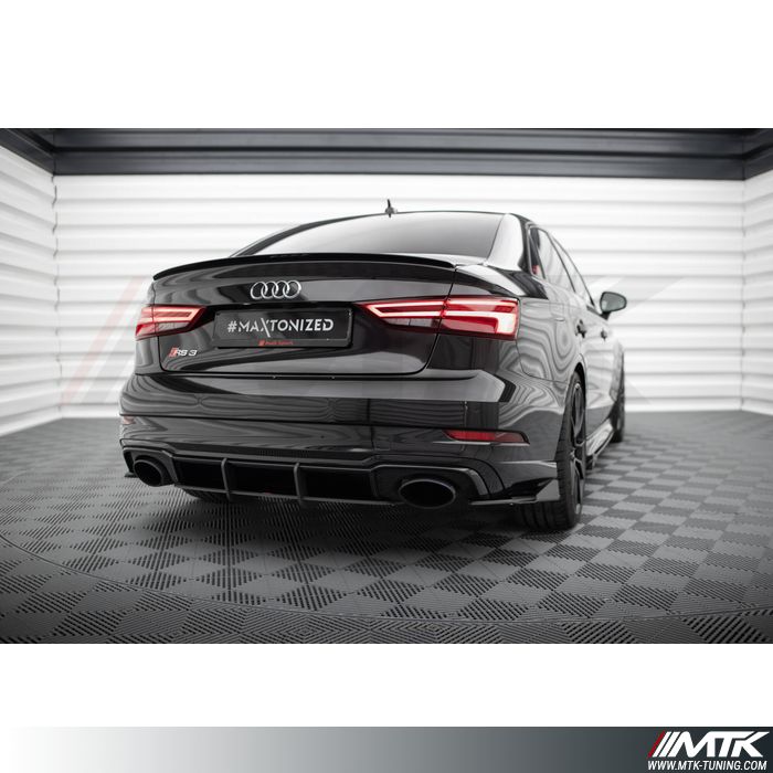 Diffuseur central Maxton Street Pro V1 Audi S3 8V Phase 2 2017-2020